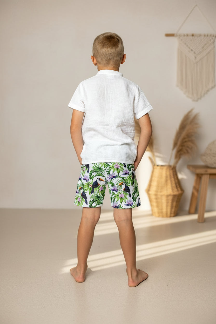 Allone - Pantalones cortos para niño