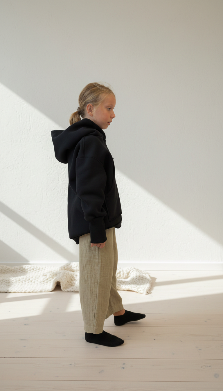 Dívčí balonové kalhoty z mušelínu -Anturio