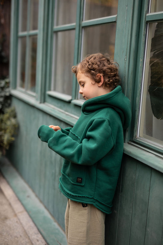 chlapecka-mikina-pocesana-teplakovina-s-kapuci-kapsa-klokan-zelena