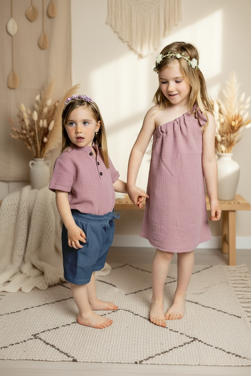 Allone - Pantalones cortos para niña