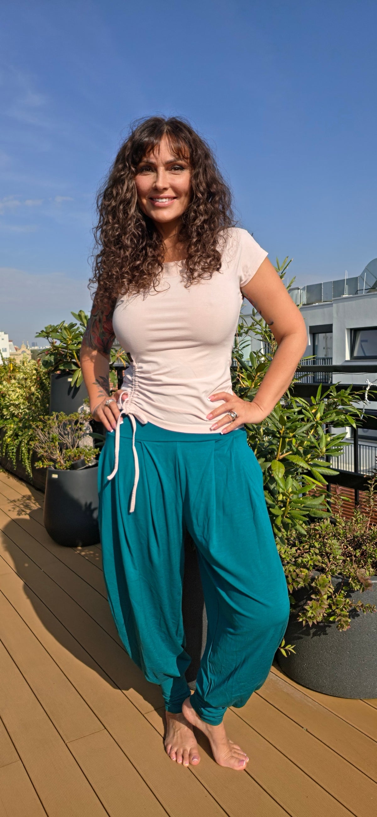 Dámské kalhoty - harémky -Bailo
