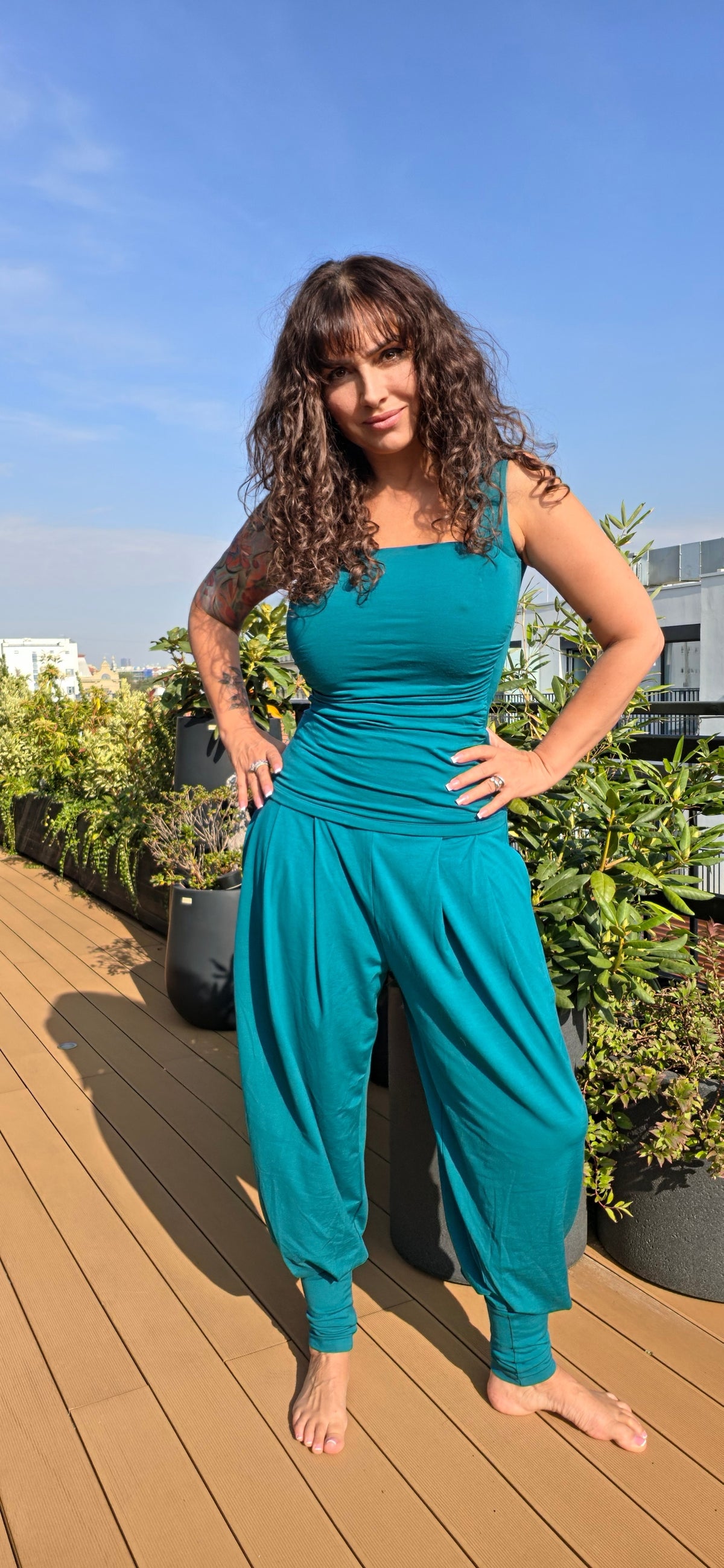 Dámské kalhoty - harémky -Bailo