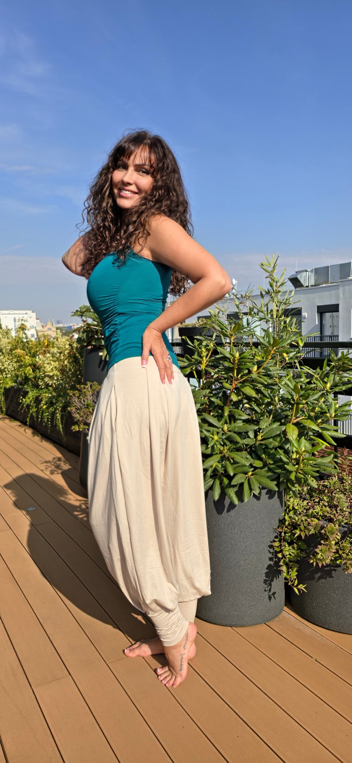 Dámské kalhoty - harémky -Bailo