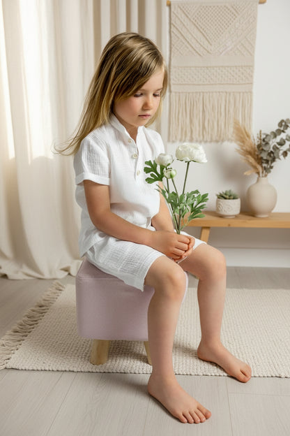 Allone - Pantalones cortos para niña