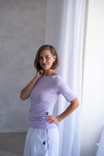 Dámské tričko s krátkým rukávem -Bella