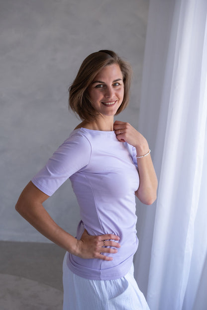 Dámské tričko s krátkým rukávem -Bella