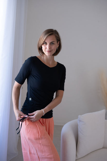Dámské tričko s krátkým rukávem -Bella