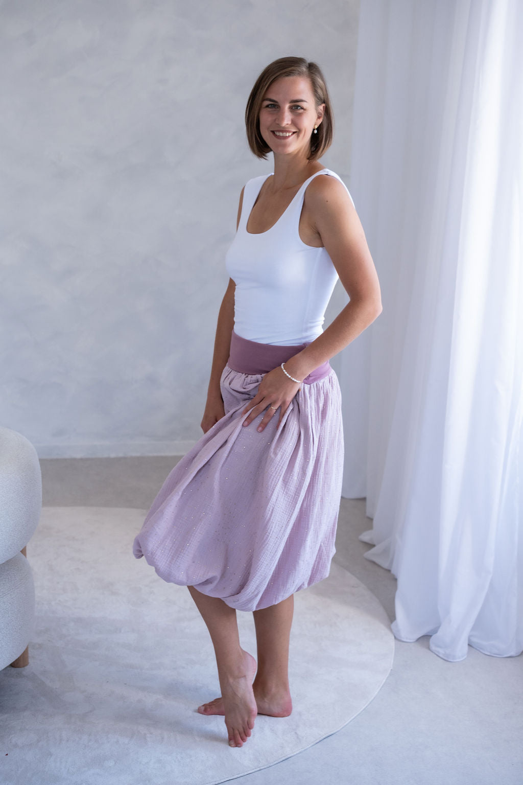 Betty - mušelínová balonová sukně