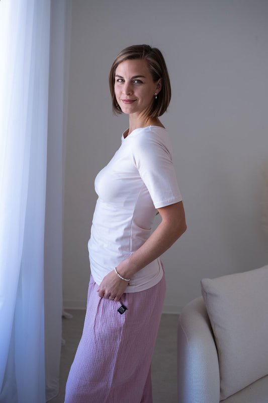 kratky-rukav-stahovani-na-boku-oboustranne-noseni-svetle-ruzova