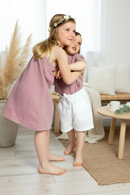 Dívčí polo košile z mušelínu - Alex