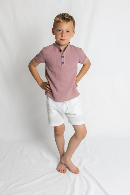 chlapecka-polokosile-muselin-pohodlna-knofliky-kratky-rukav-idealni-na-kazde-rocni-obdobi-staroruzova