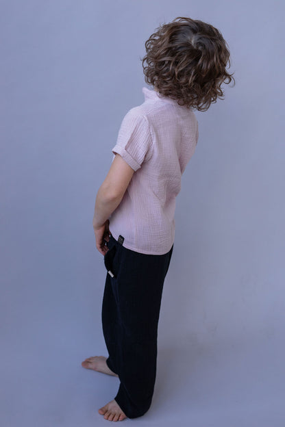 chlapecka-polokosile-muselin-pohodlna-knofliky-kratky-rukav-idealni-na-kazde-rocni-obdobi-staroruzova