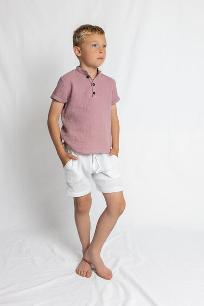 chlapecka-polokosile-muselin-pohodlna-knofliky-kratky-rukav-idealni-na-kazde-rocni-obdobi-staroruzova