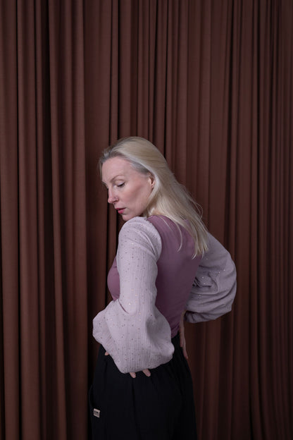 damska-elegantni-halena-muselin-uplet-balonove-rukavy-do-prace-na-veceri-vylety-pohoda-zlate-tecky-ruzova