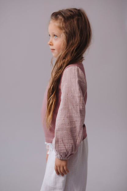 divci-elegantni-halena-muselin-uplet-balonove-rukavy-do-skolky.skoly-na-party -vylety-pohoda-zlate-tecky-ruzova