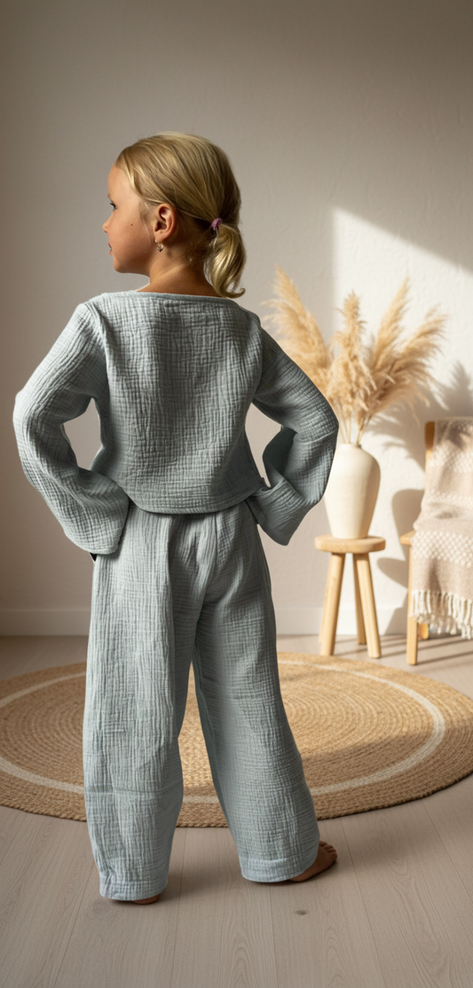 divci-kalhoty-lezerni-vzhled-elasticky-pas-jemny-prodysny-vzdusne-baby-blue