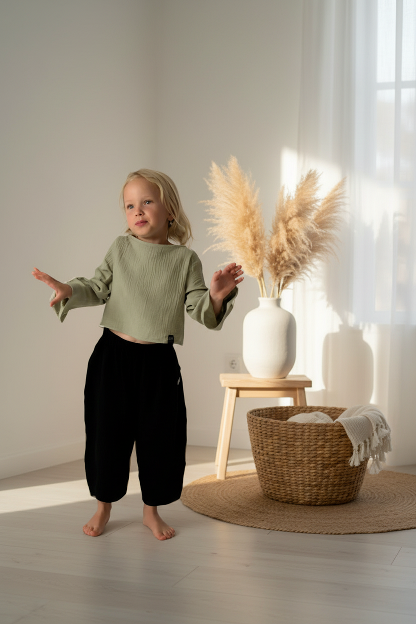 divci-kalhoty-lezerni-vzhled-elasticky-pas-jemny-prodysny-vzdusne-cerna