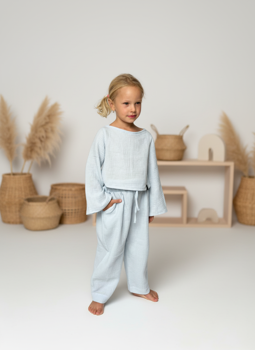 divci-kalhoty-lezerni-vzhled-elasticky-pas-jemny-prodysny-vzdusne-baby-blue