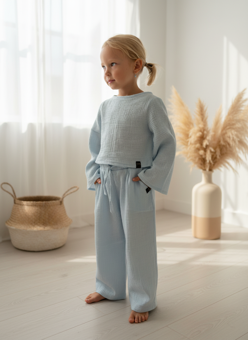 divci-kalhoty-lezerni-vzhled-elasticky-pas-jemny-prodysny-vzdusne-baby-blue
