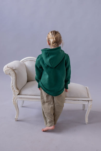 divci-mikina-pocesana-teplakovina-s-kapuci-kapsa-klokan-zelena