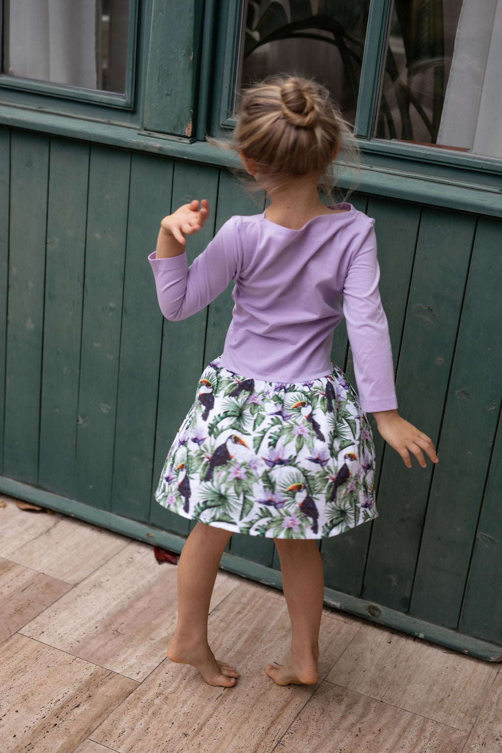 divci-saty-uplet-muselin-3/4-rukav-jednoduchost-styl-pro-kazde-rocni-obdobi-vecere-k-mori-elegantni-tukani