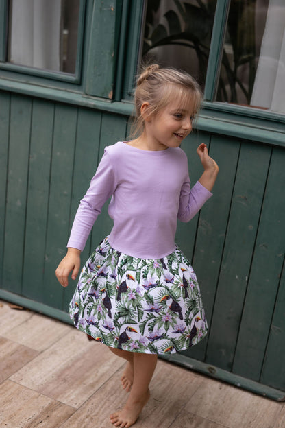 divci-saty-uplet-muselin-3/4-rukav-jednoduchost-styl-pro-kazde-rocni-obdobi-vecere-k-mori-elegantni-tukani