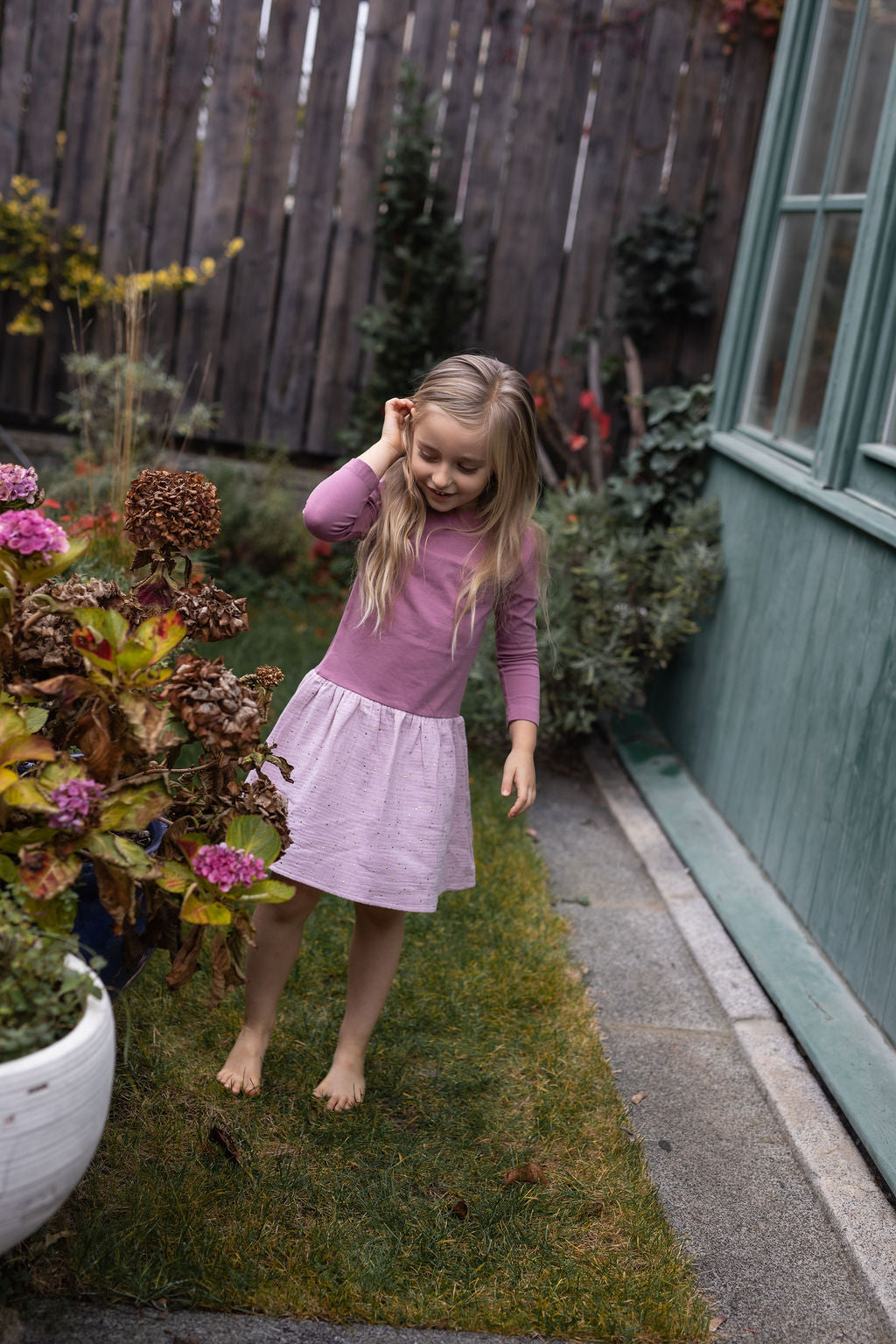 divci-saty-uplet-muselin-3/4-rukav-jednoduchost-styl-pro-kazde-rocni-obdobi-vecere-k-mori-elegantni-zlate-tecky-ruzova