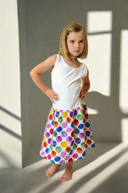 divci-saty-pruzne-pohodlne-úplet-nahoře-lehka- bohata-mušelínova-sukně-všestranné-nadčasové-styl-svoboda-color-dots