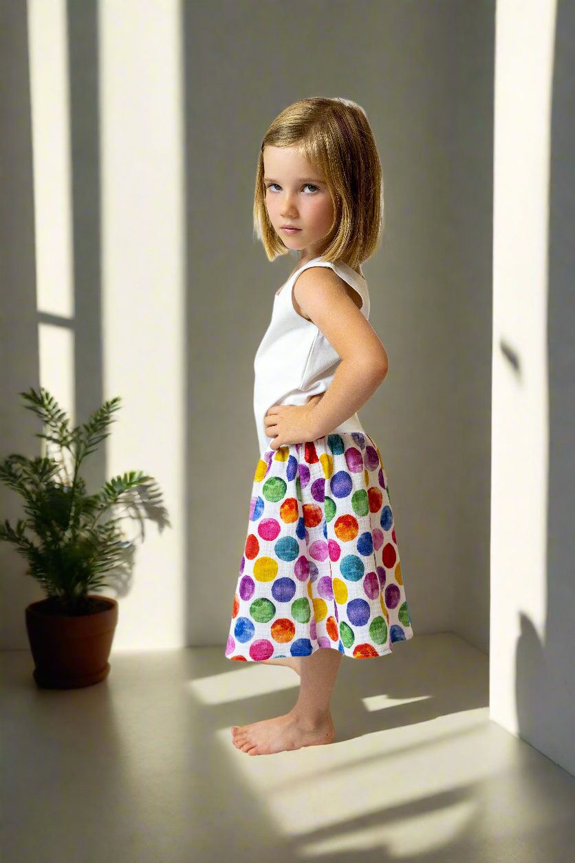 divci-saty-pruzne-pohodlne-úplet-nahoře-lehka- bohata-mušelínova-sukně-všestranné-nadčasové-styl-svoboda-color-dots