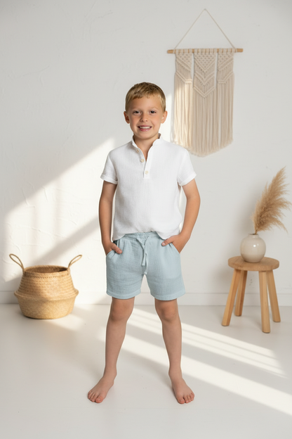 Chlapecké kraťasy z mušelínu - Allone