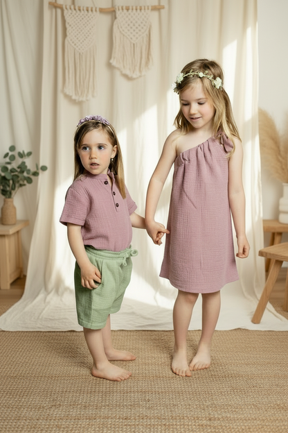 Allone - Pantalones cortos para niña