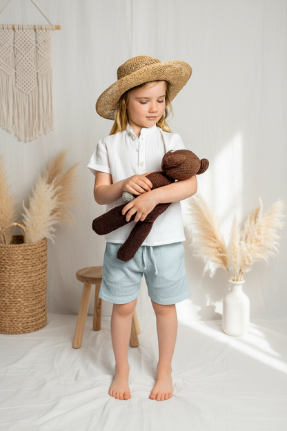 Allone - Pantalones cortos para niña