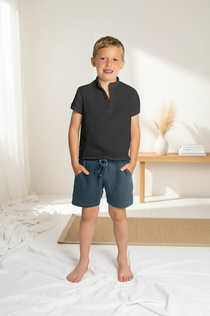 Chlapecké kraťasy z mušelínu - Allone