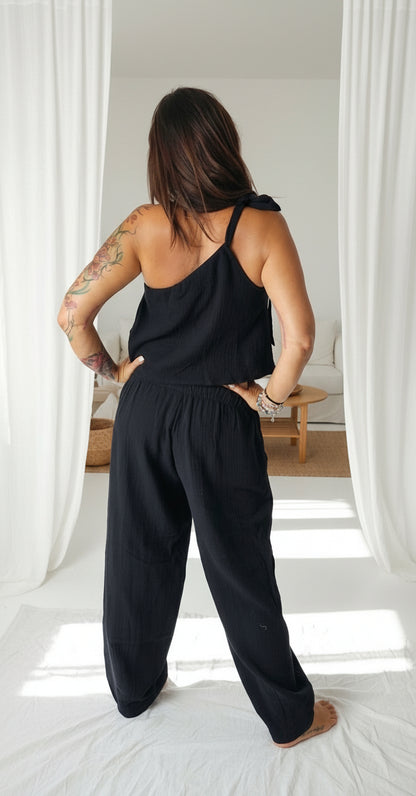 Dámský top z mušelínu, na jedno rameno -Alis