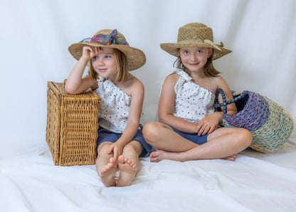 Dívčí top z mušelínu, na jedno rameno -Alis